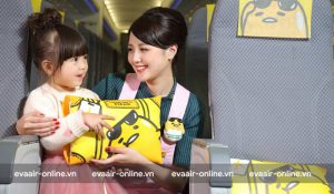 Quy định trẻ em đi một mình của hãng hàng không EVA Air