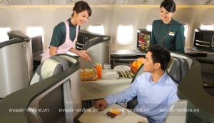 Suất ăn đặc biệt của EVA Air trên chuyến bay