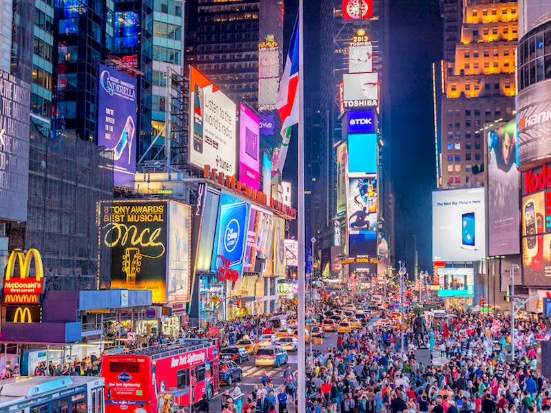 Quảng trường Thời đại Times Square New York