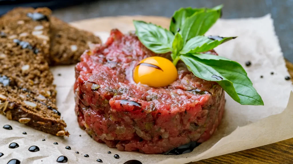 Bít tết Tartare - Món ăn kỳ lạ ở Pháp