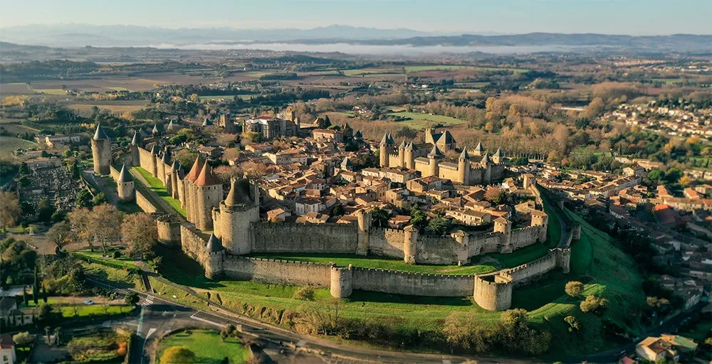 Lâu đài Carcassonne - Lâu đài lịch sử đáng ghé thăm ở nước Pháp