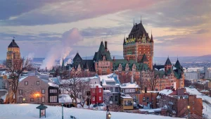 Thời tiết mùa đông ở Quebec