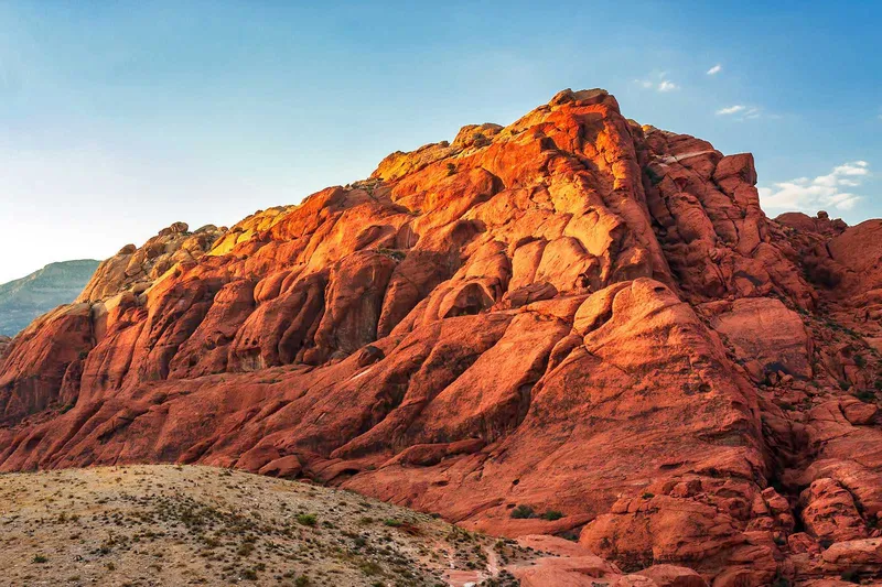 Red Rock Canyon gồ ghề